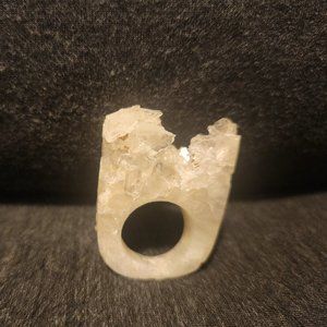 Hespera Gemfire Ring: Winter Storm